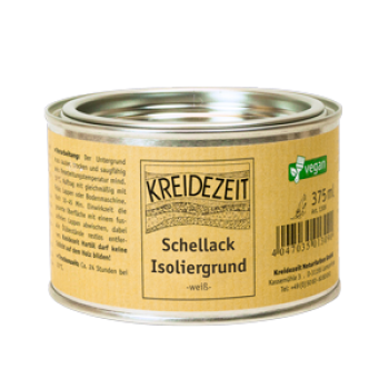 Schellack Isoliergrund - weiss 0,375 l